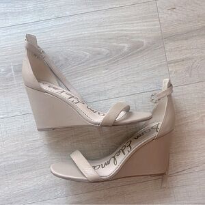 Sam Edelman Nude Wedge